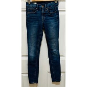 Gap‎ True Skinny Mid Rise Dark Wash Denim Jeans Womens Size 25